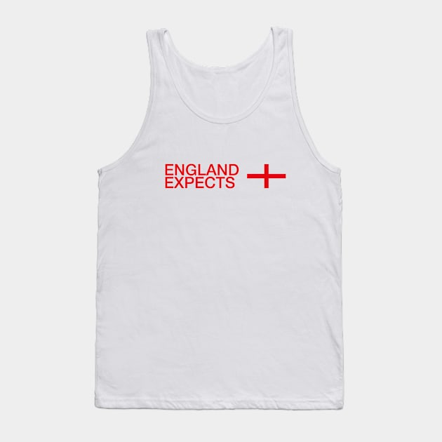 England Expects Tank Top by TeeTime